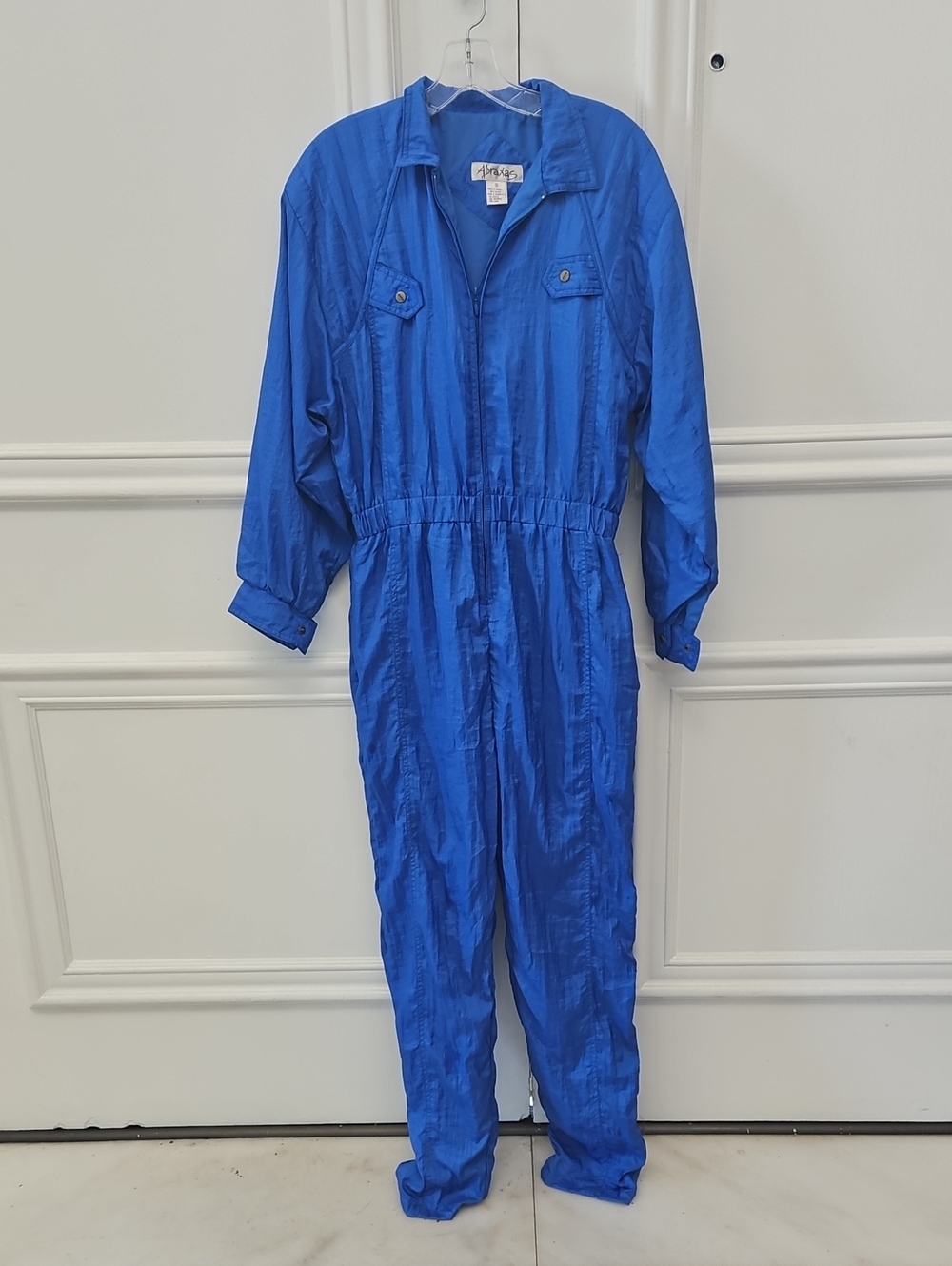 Unbranded Kids Blue One-Piece Parachute Jumpsuit - Small
